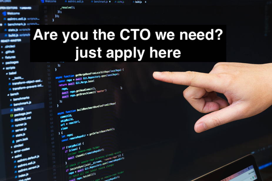 Apply for the role of CTO